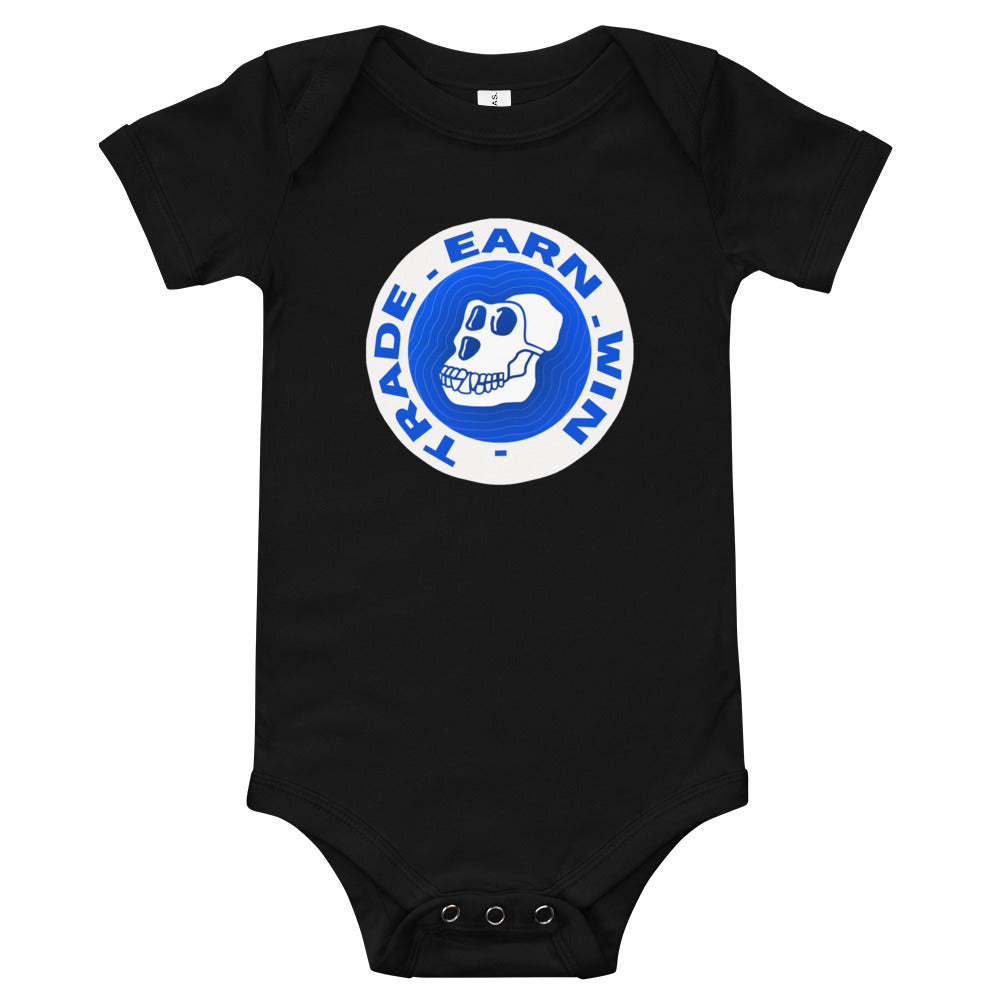 Trade. Earn. Win with APE Coin | Baby short sleeve one piece