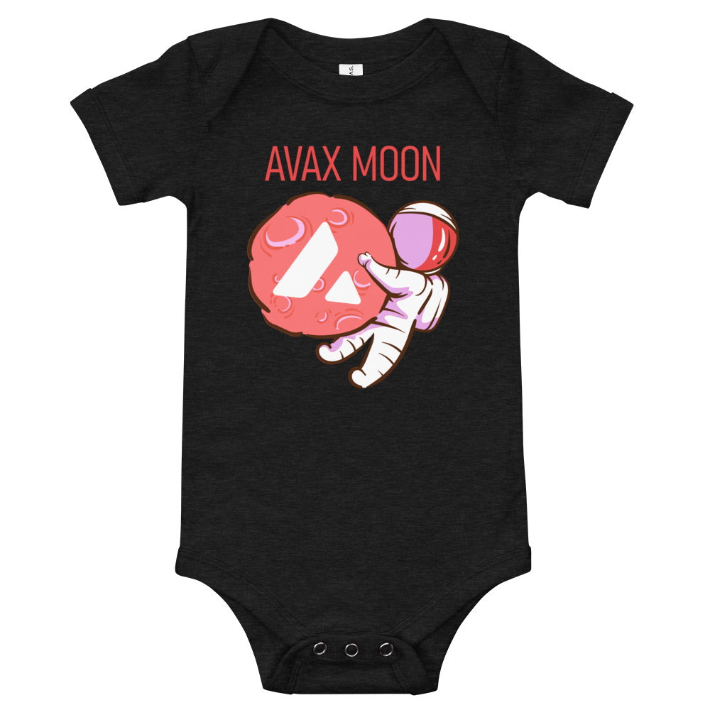 AVAX Moon | Baby short sleeve one piece