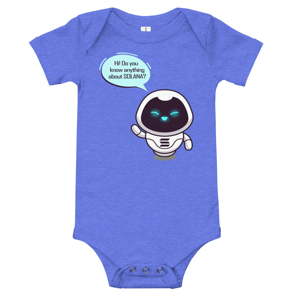 Solana Bot | Baby short sleeve one piece