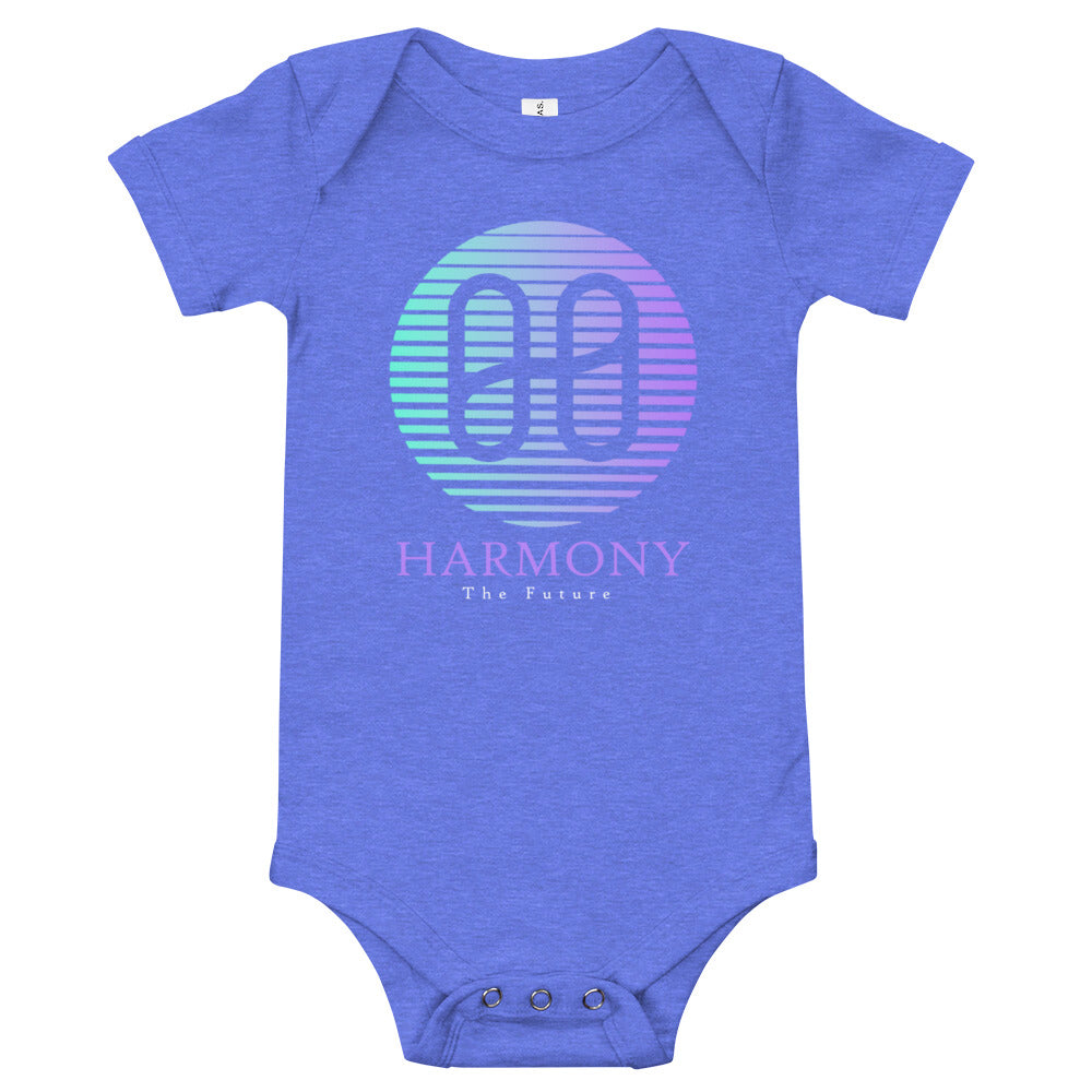 The Future is Harmony | Baby short sleeve one piece