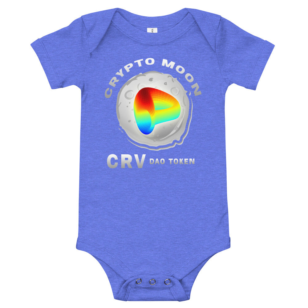 Crypto Moon Curve DAO | Baby short sleeve one piece