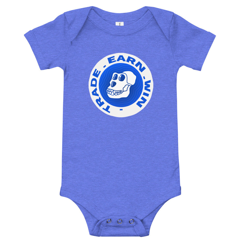 Trade. Earn. Win with APE Coin | Baby short sleeve one piece