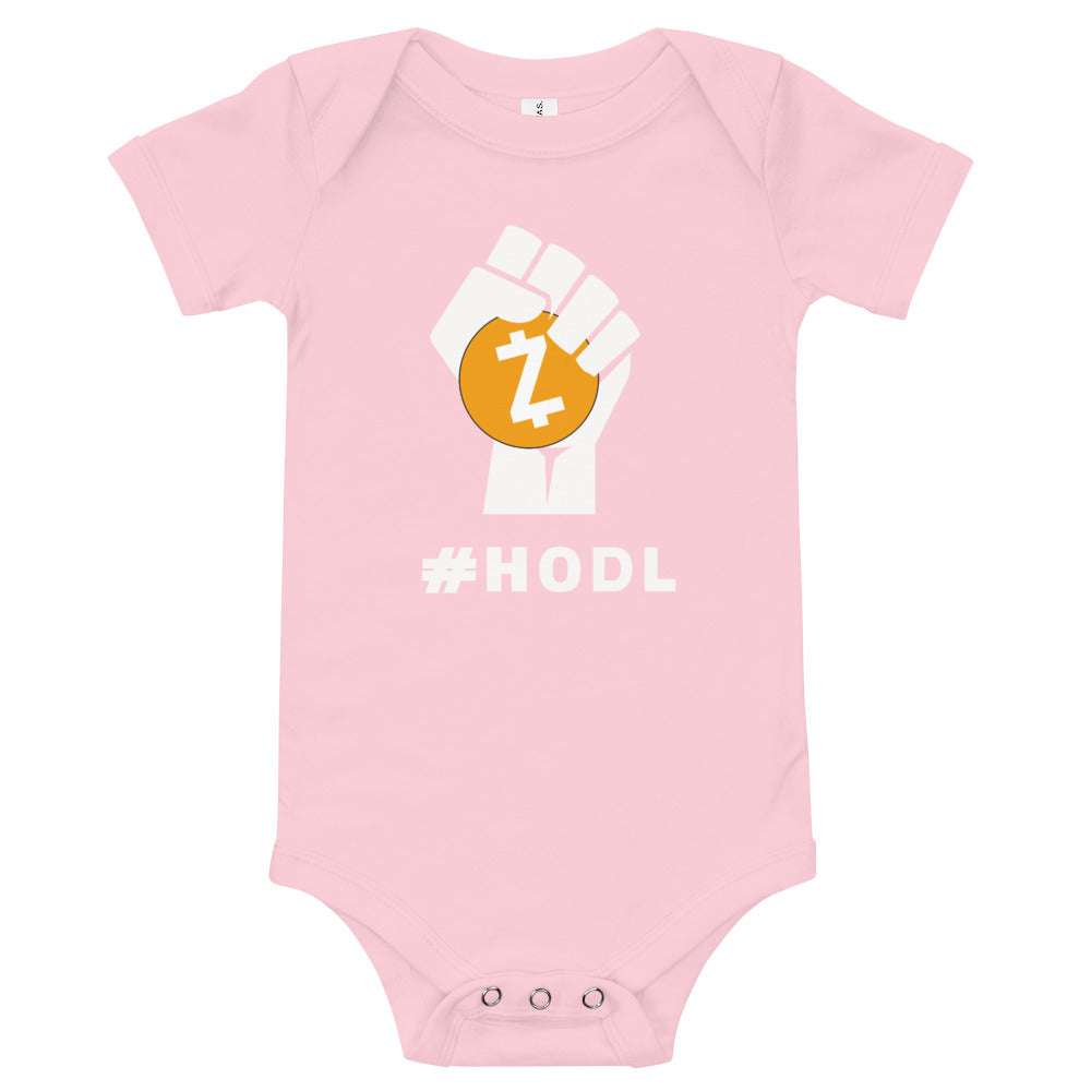 Zcash ZEC #HODL | Baby short sleeve one piece