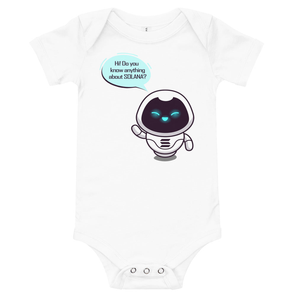 Solana Bot | Baby short sleeve one piece