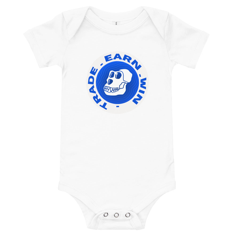 Trade. Earn. Win with APE Coin | Baby short sleeve one piece