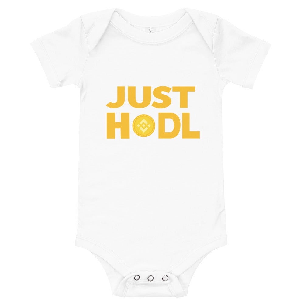 Just HODL your Binance Coins | Baby short sleeve one piece