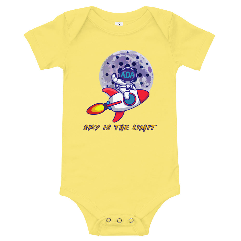 Cardano Sky Is The Limit | Baby short sleeve one piece