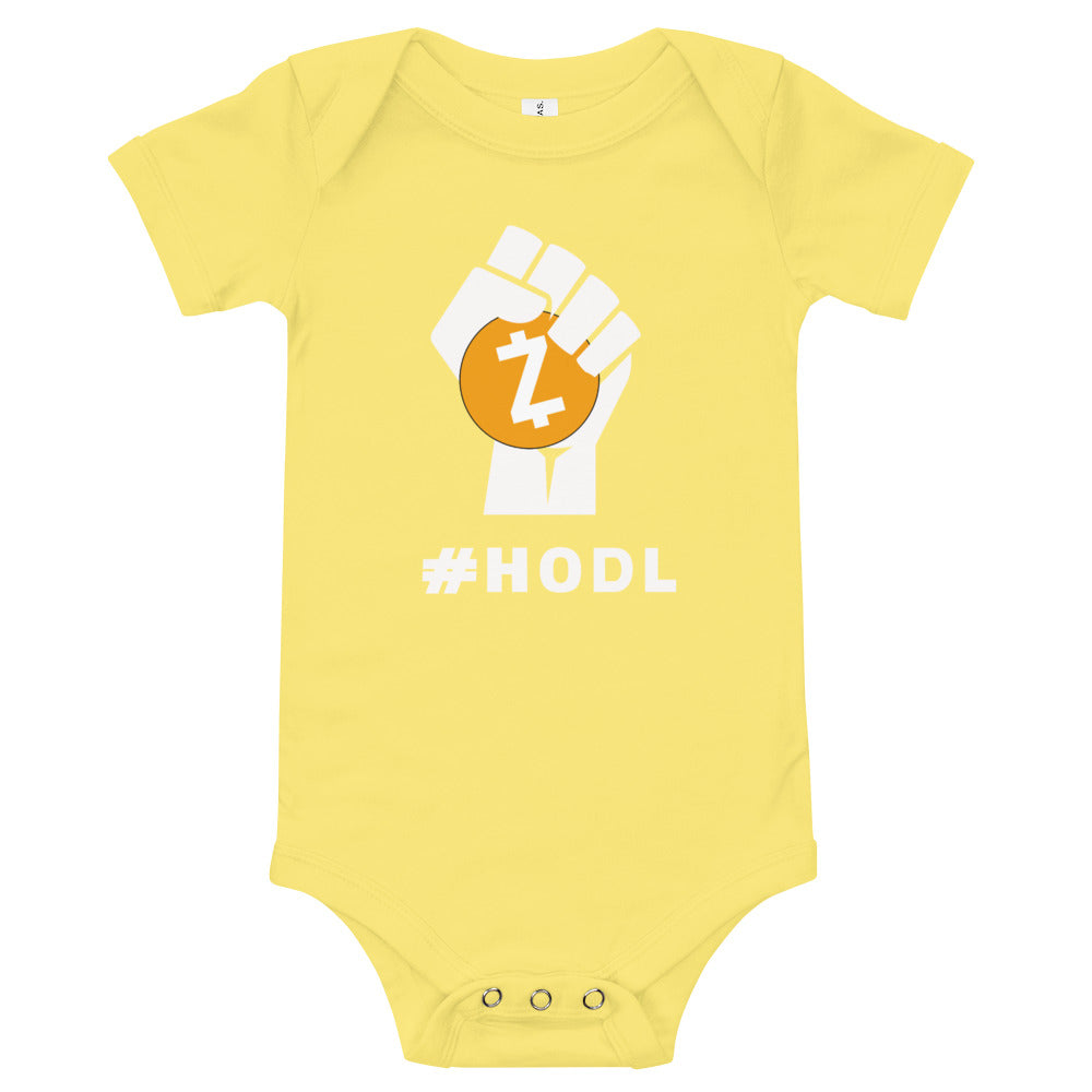 Zcash ZEC #HODL | Baby short sleeve one piece