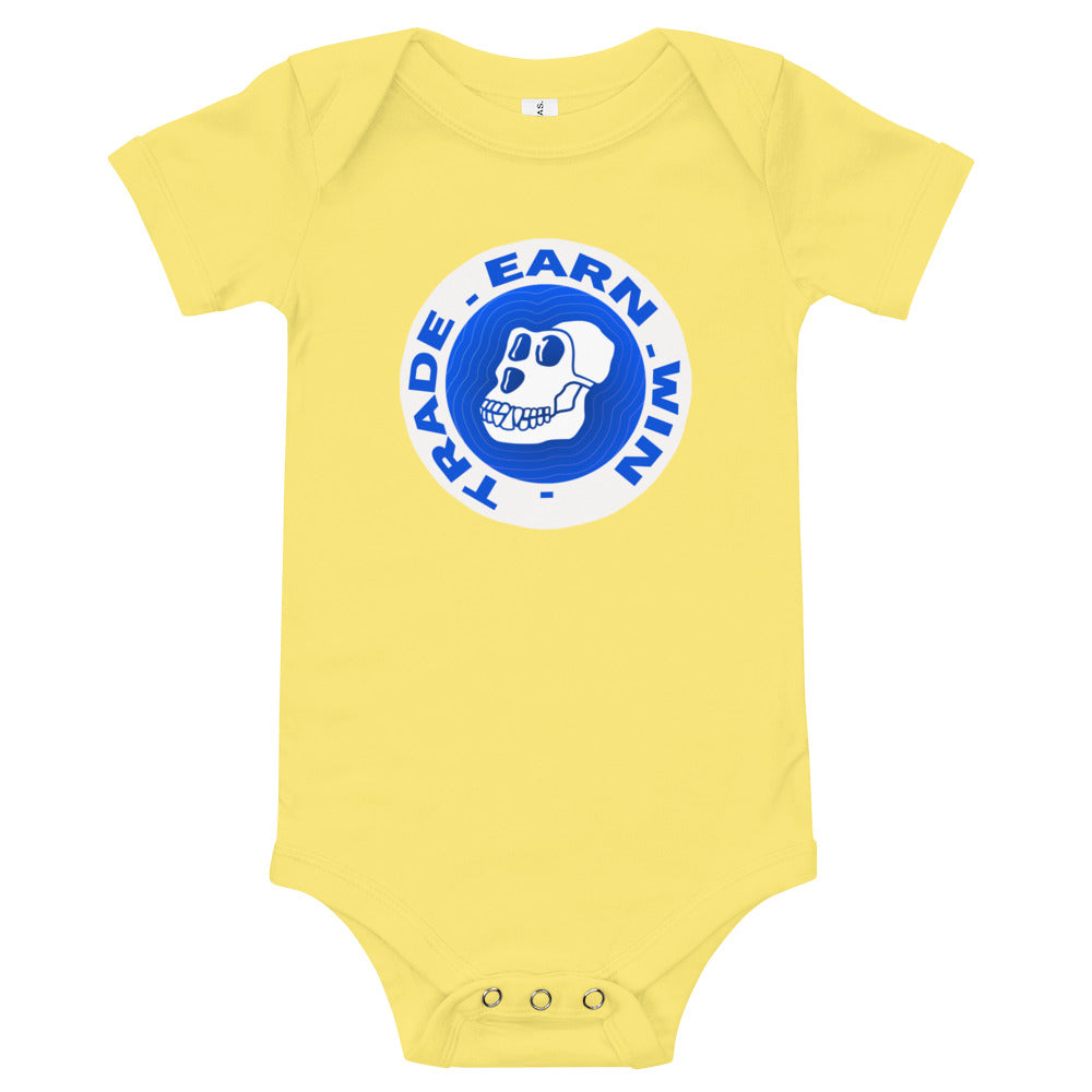 Trade. Earn. Win with APE Coin | Baby short sleeve one piece