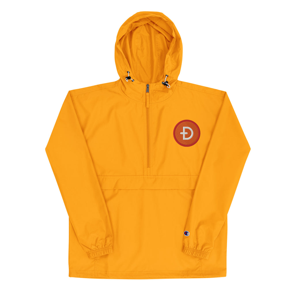 Dogecoin | Embroidered Champion Packable Jacket