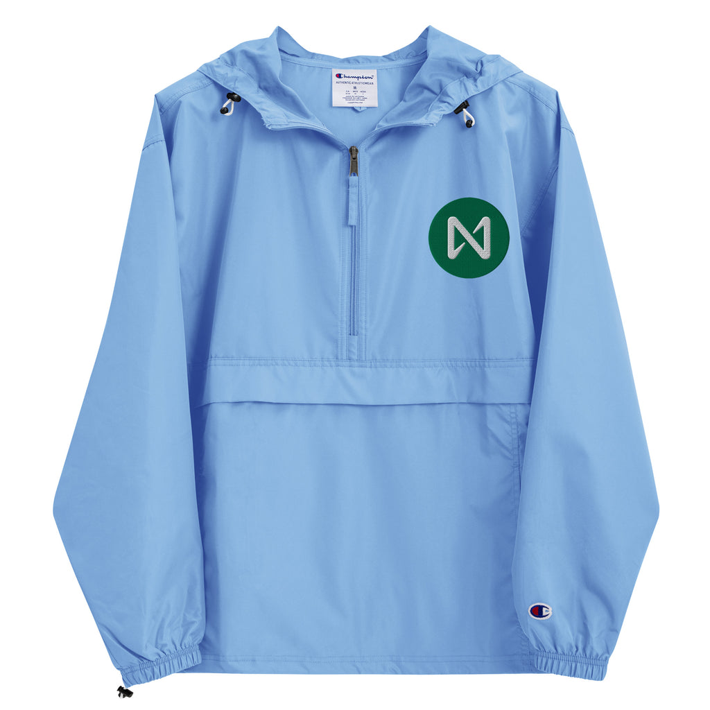 Near Protocol | Embroidered Champion Packable Jacket