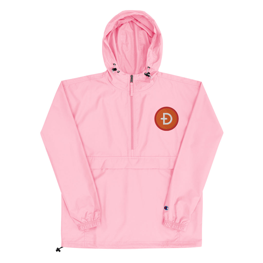 Dogecoin | Embroidered Champion Packable Jacket