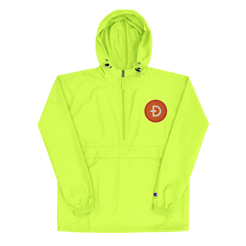 Dogecoin | Embroidered Champion Packable Jacket