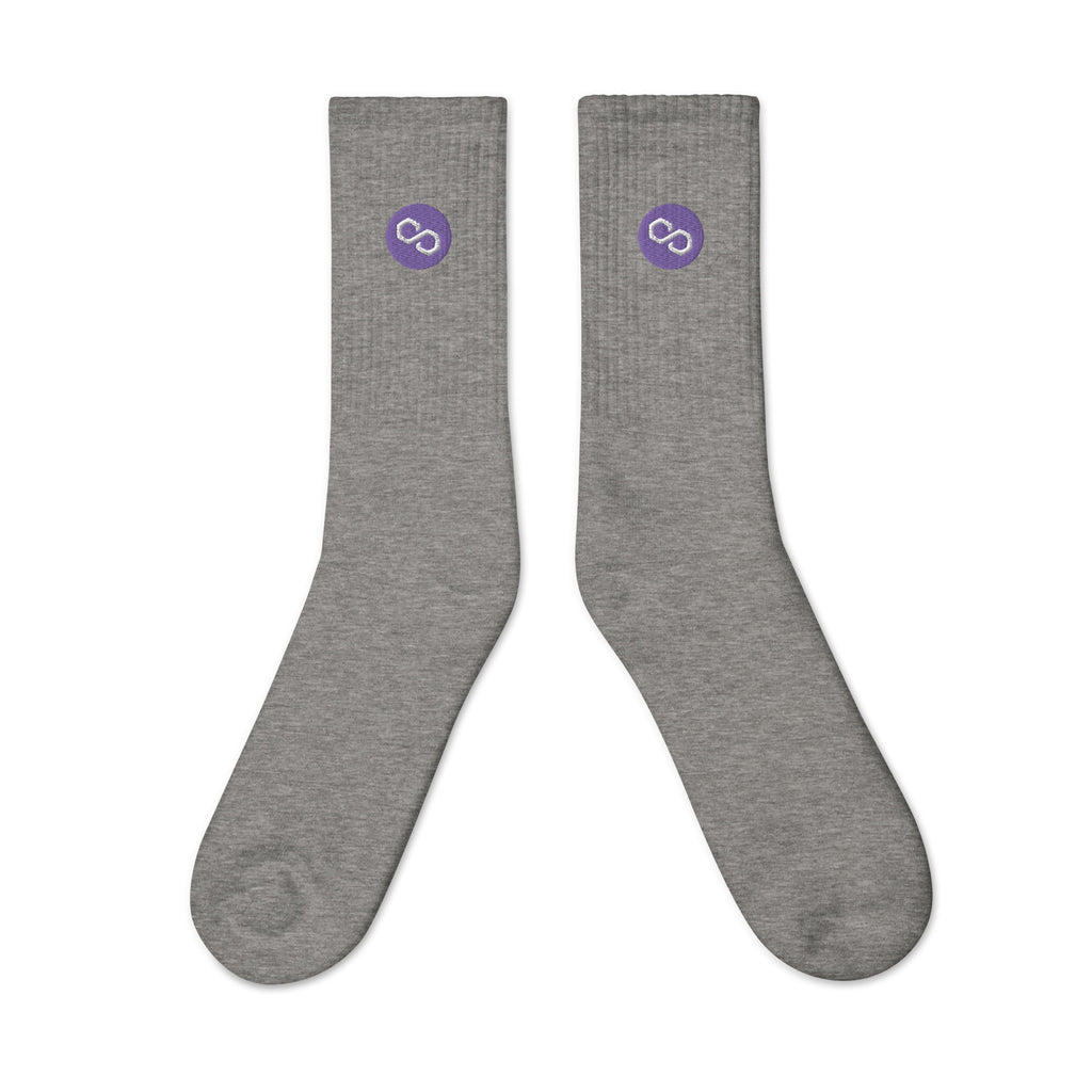 Polygon | Embroidered socks