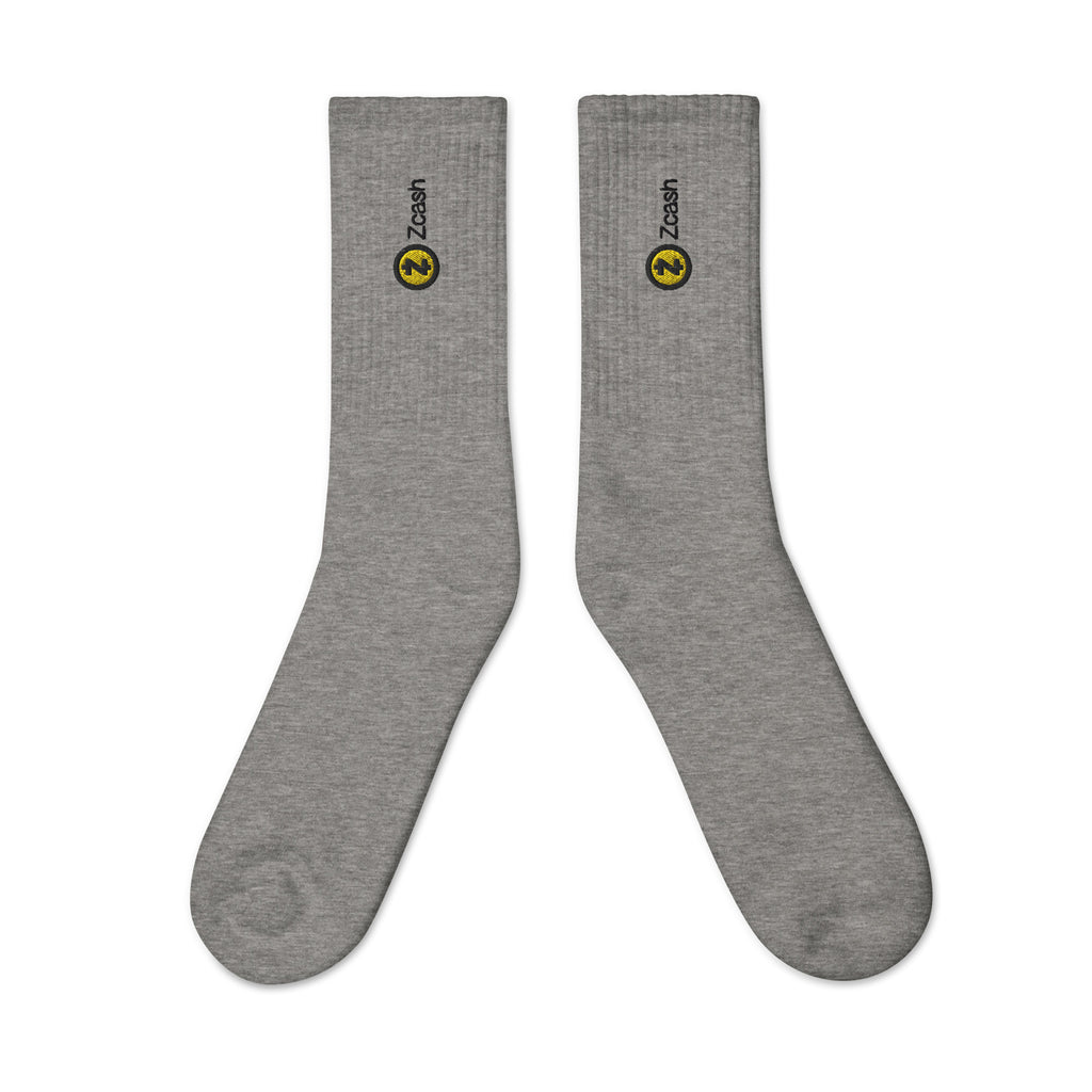 Zcash Crypto | Embroidered socks