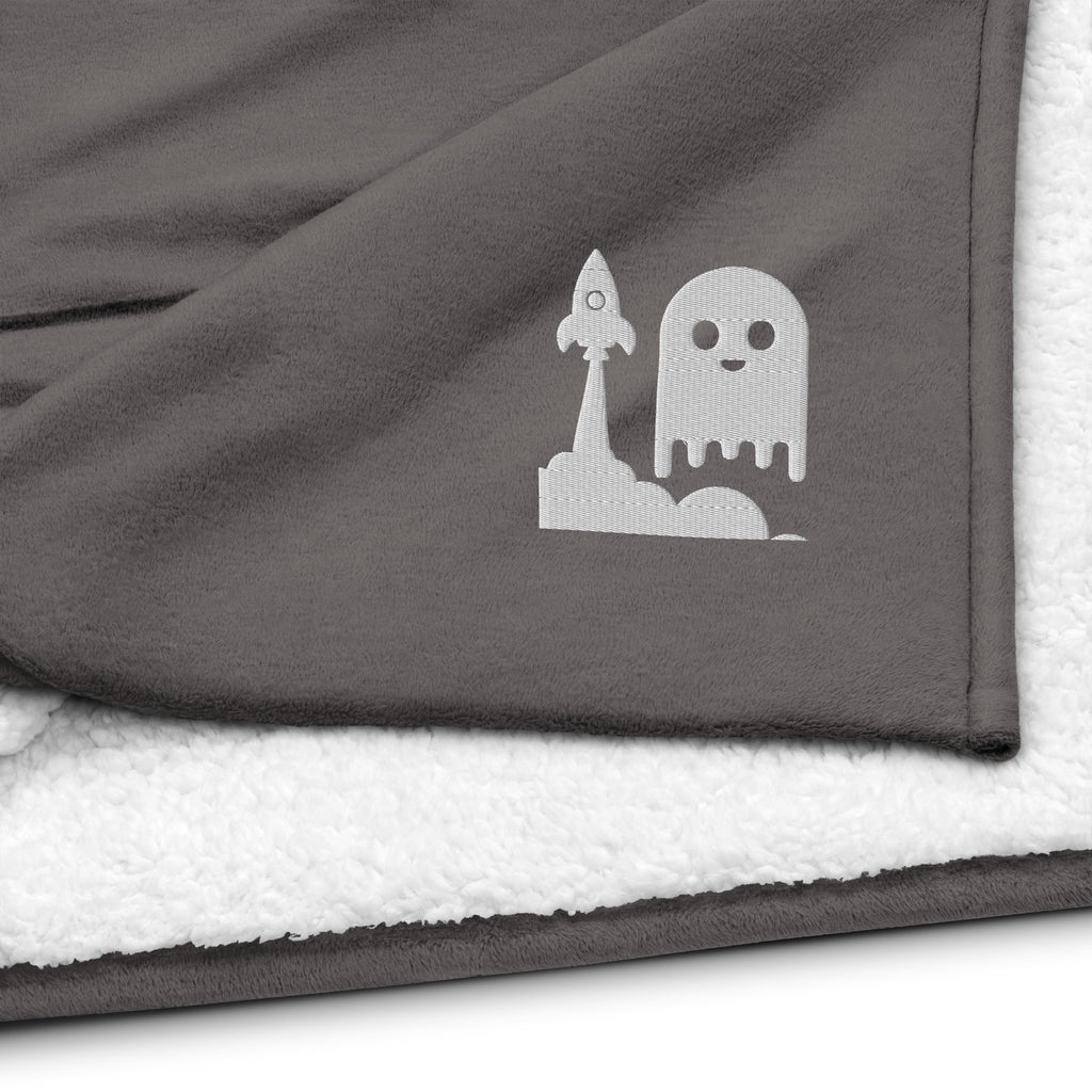 Aave Goes Up With Rocketship | Premium sherpa blanket