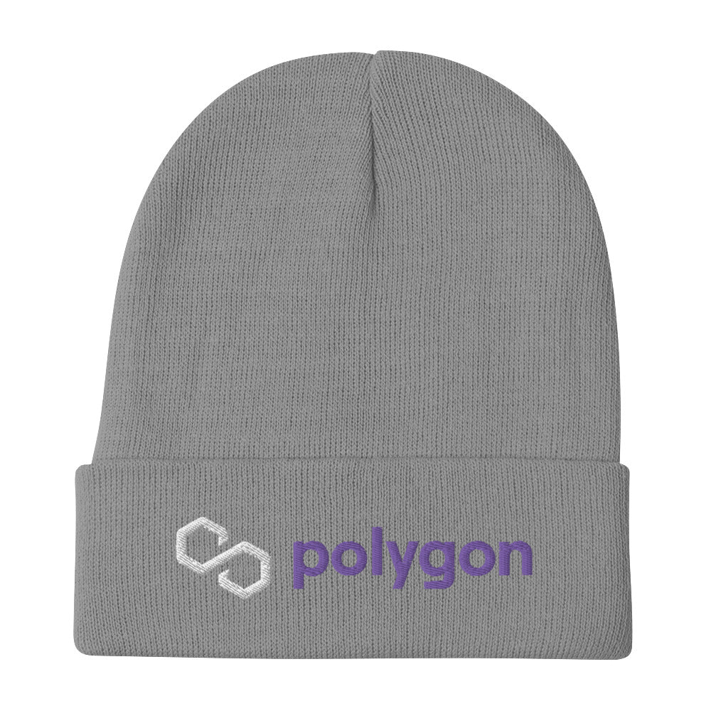 Polygon | Embroidered Beanie