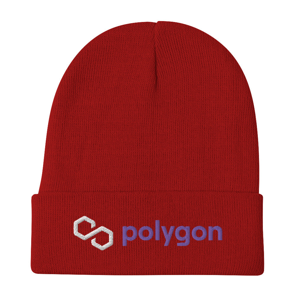 Polygon | Embroidered Beanie