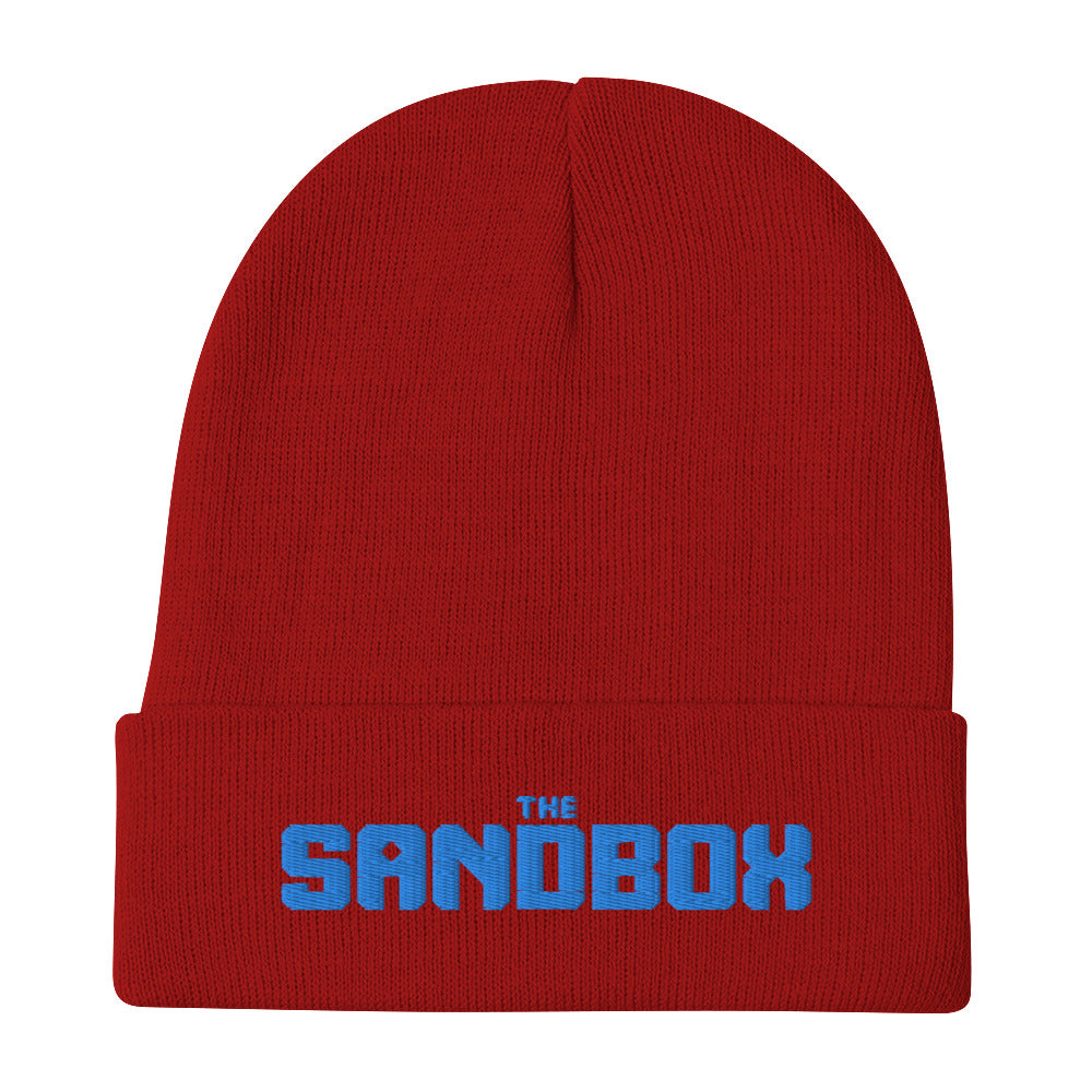 The Sandbox Cryptocurrency | Embroidered Beanie