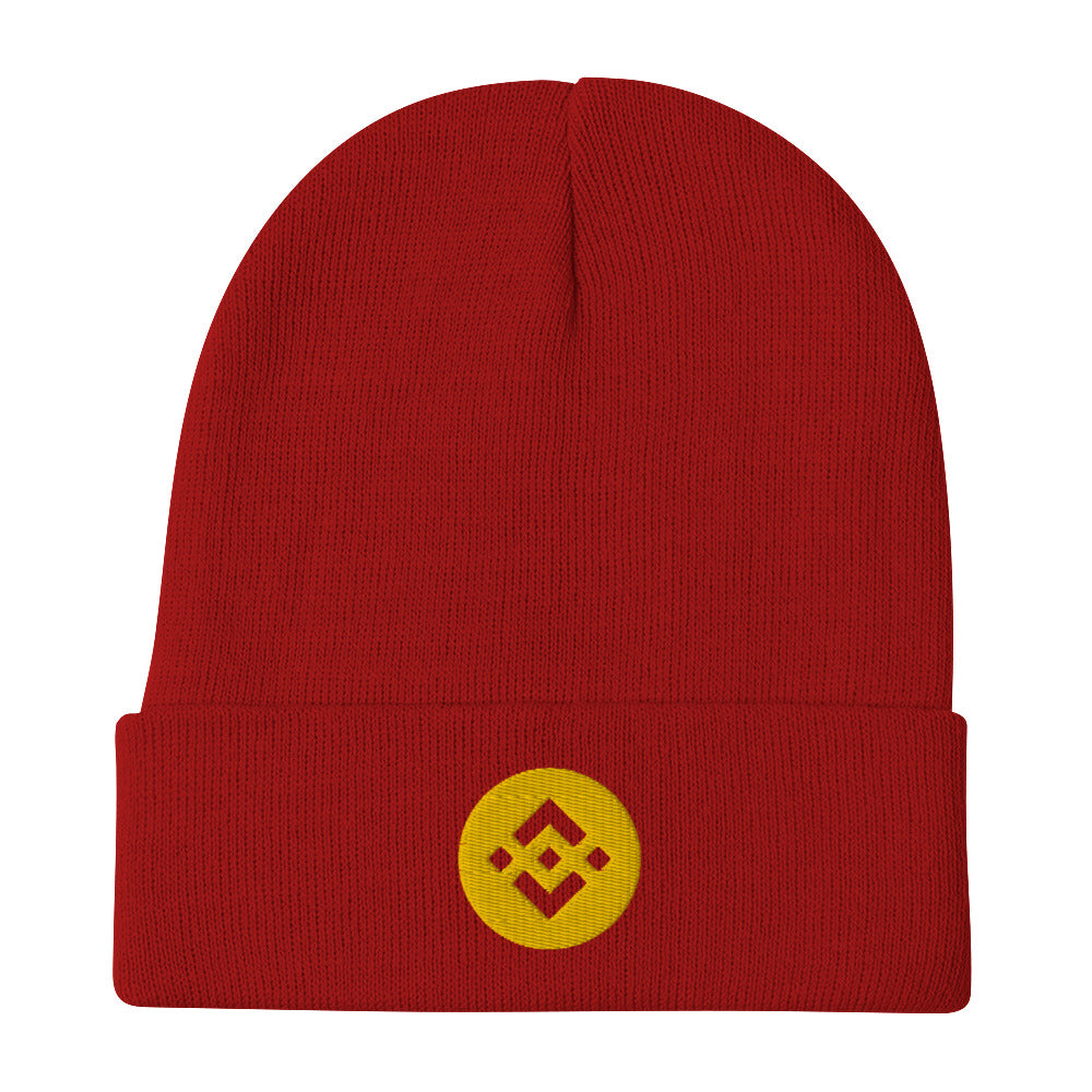 BNB Binance | Embroidered Beanie