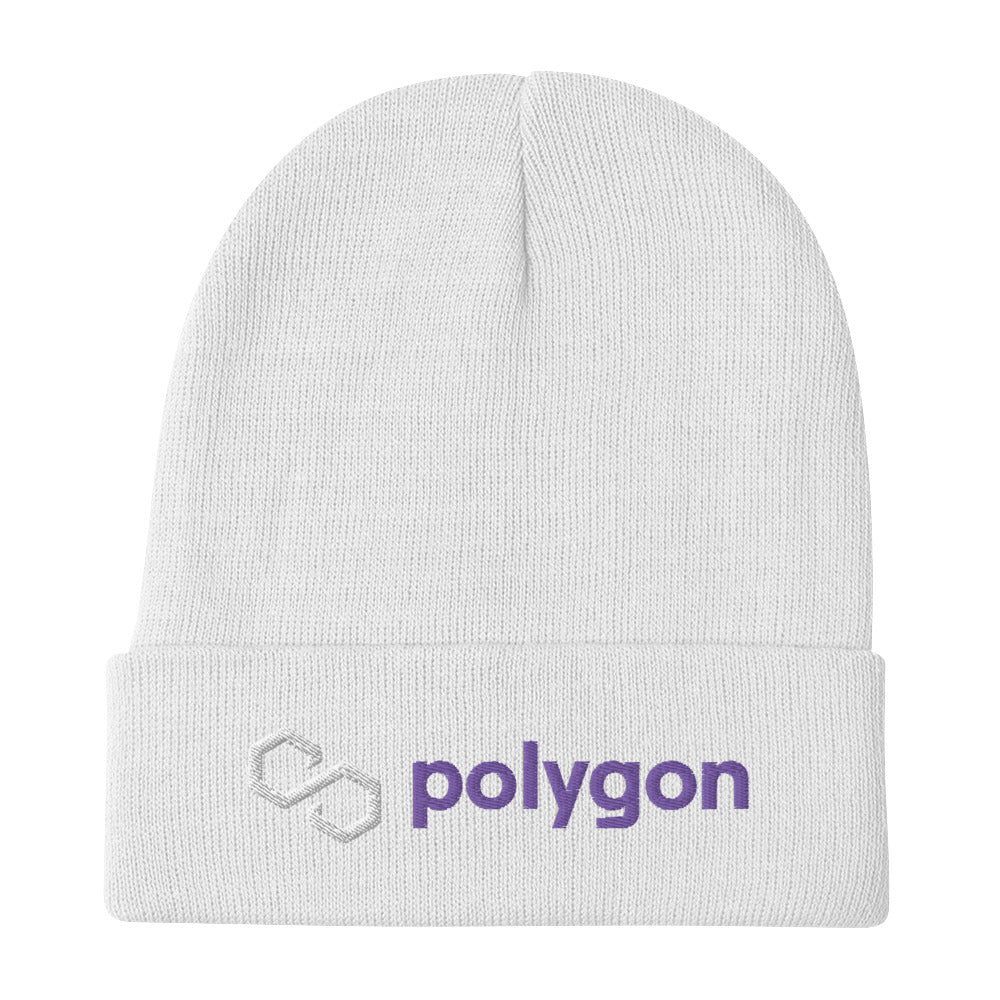 Polygon | Embroidered Beanie