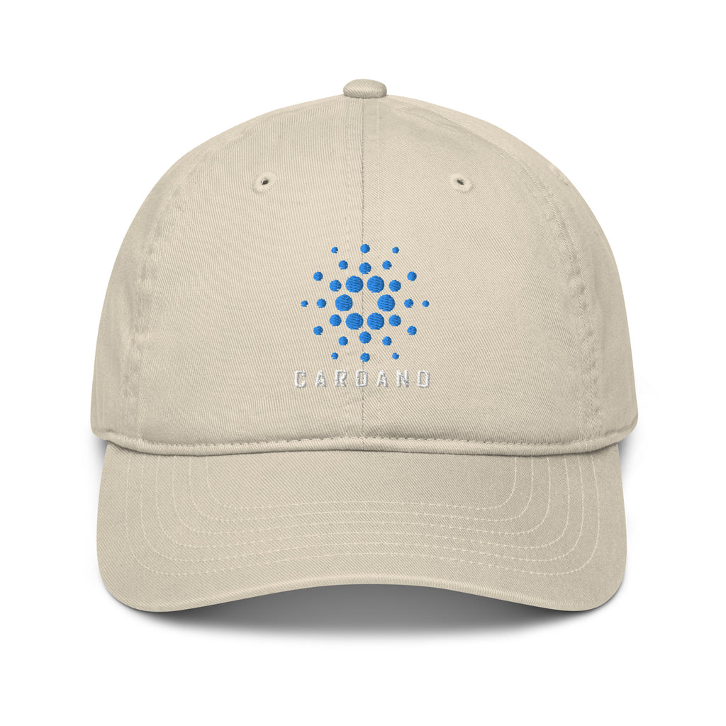 Cardano Embroiders Organic Hat