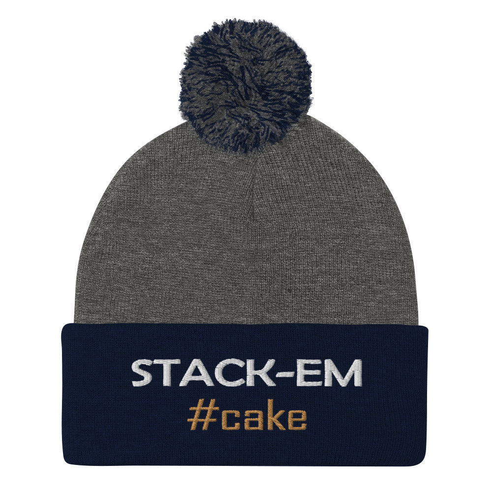 Stack-Em PancakeSwap | Pom-Pom Beanie