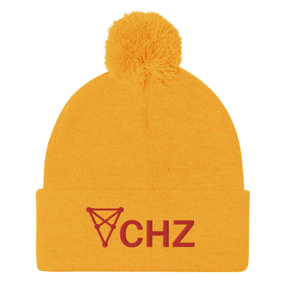 Chiliz CHZ | Pom-Pom Beanie