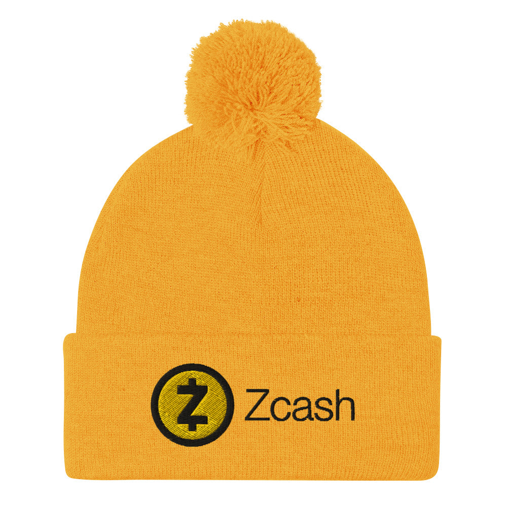 Zcash Cryptocurrency | Pom-Pom Beanie