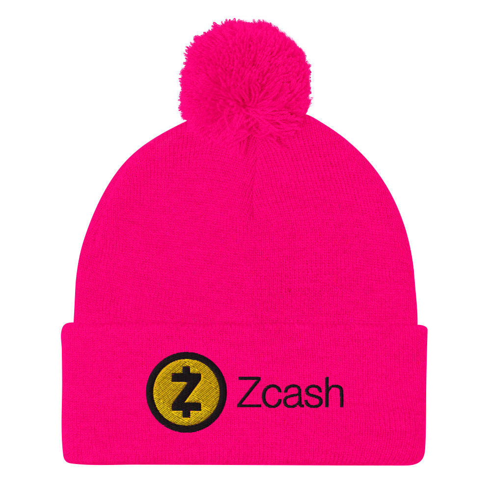 Zcash Cryptocurrency | Pom-Pom Beanie