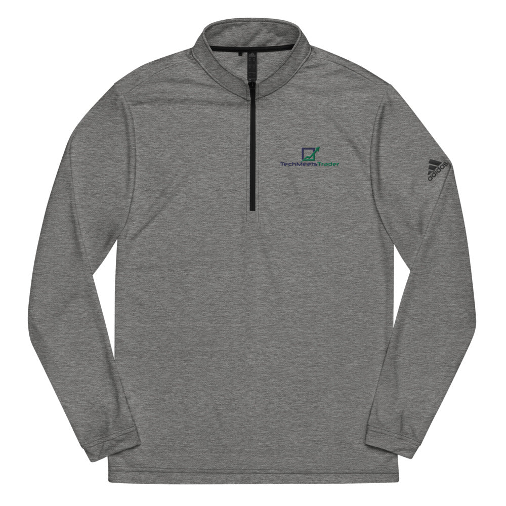 TechMeetsTrader Quarter zip pullover