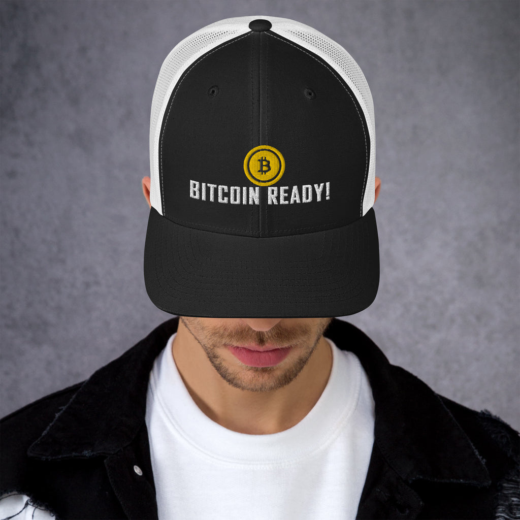 Bitcoin Ready | Embroidered Trucker Cap