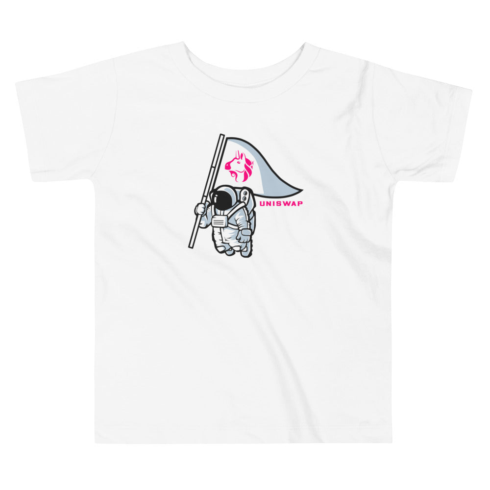 Uniswap Astronaut | Toddler Short Sleeve Tee