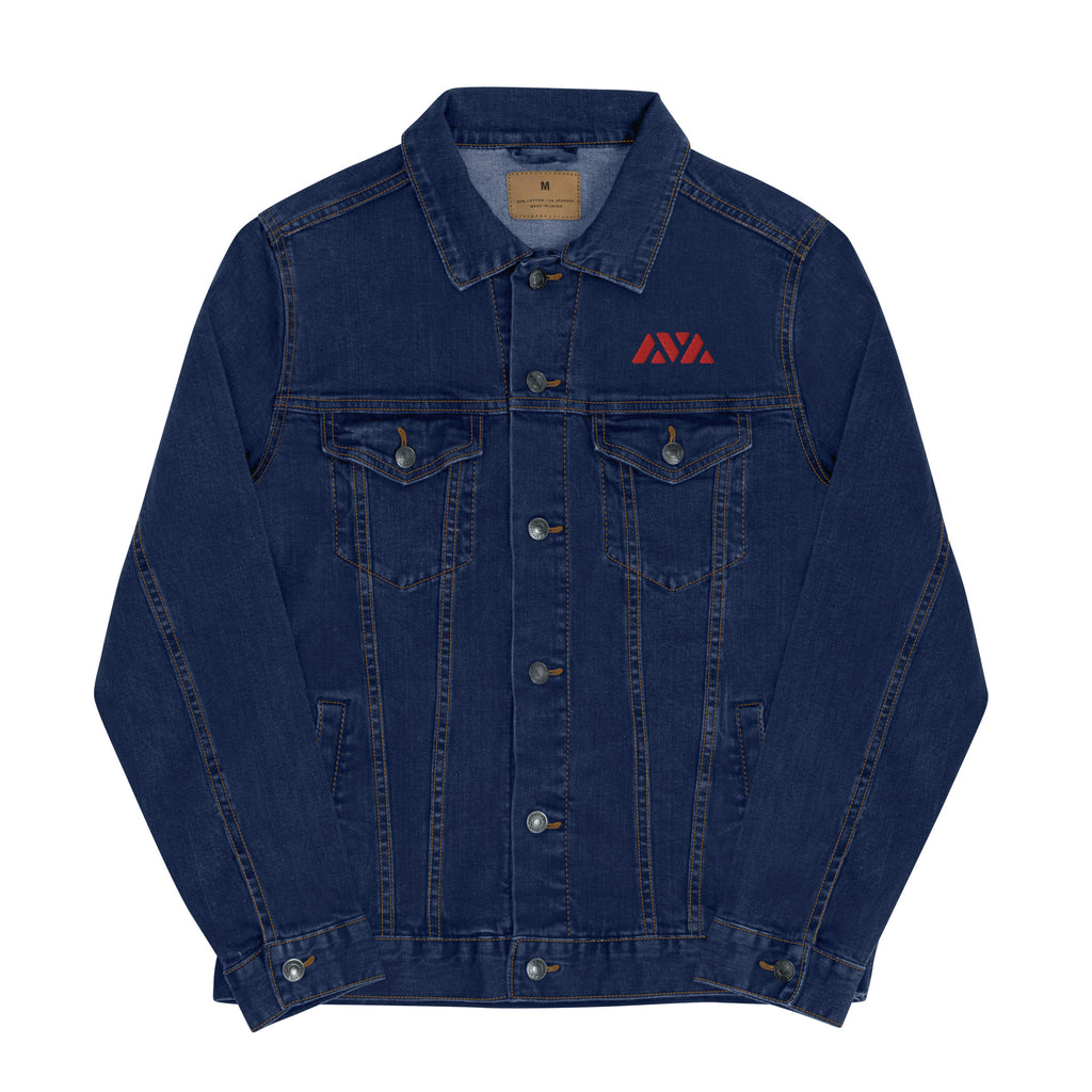 AVAX | Embroidered Unisex denim jacket