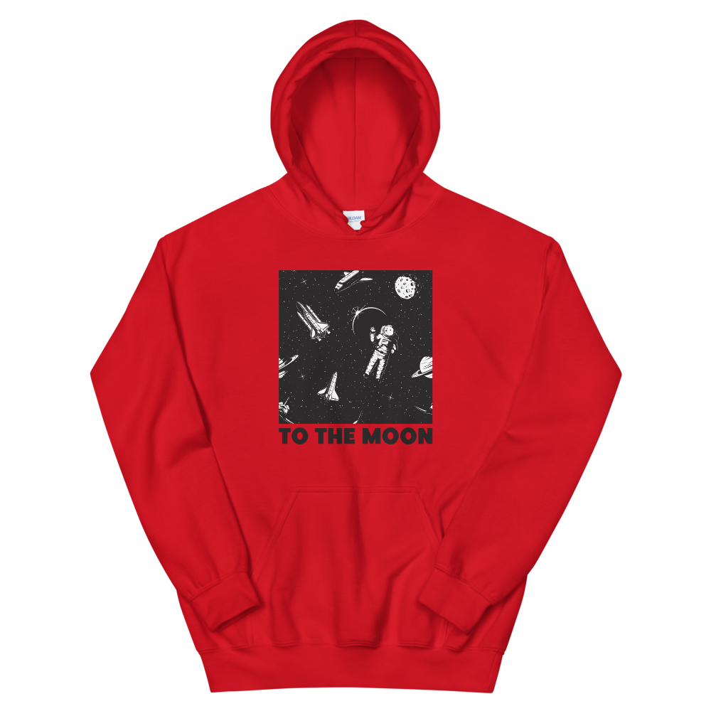 ''To the moon' Unisex Hoodie