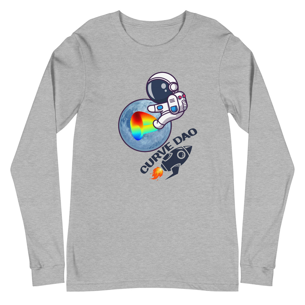 My DAO CRV Coin is Going To The Moon | Unisex Long Sleeve Tee