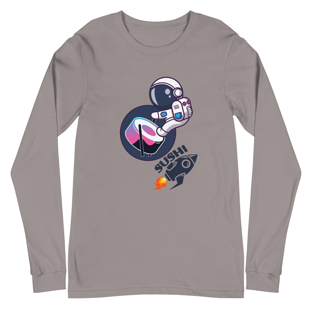 My SUSHI Coin is Going To The Moon | Unisex Long Sleeve Tee