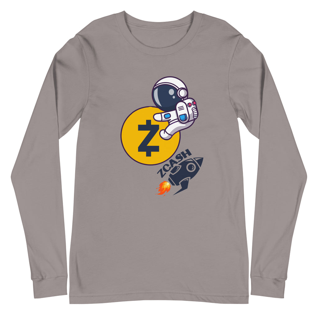 My Zcash ZEC Coin is Going To The Moon | Unisex Long Sleeve Tee