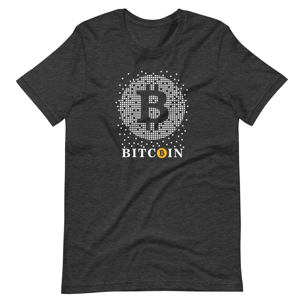 Bitcoin White Logo Unisex T-Shirt