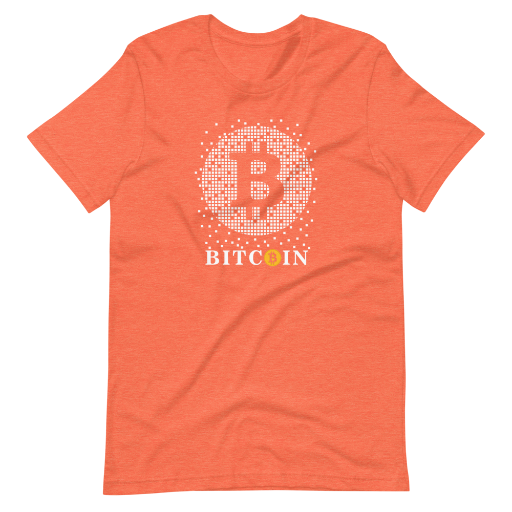 Bitcoin White Logo Unisex T-Shirt