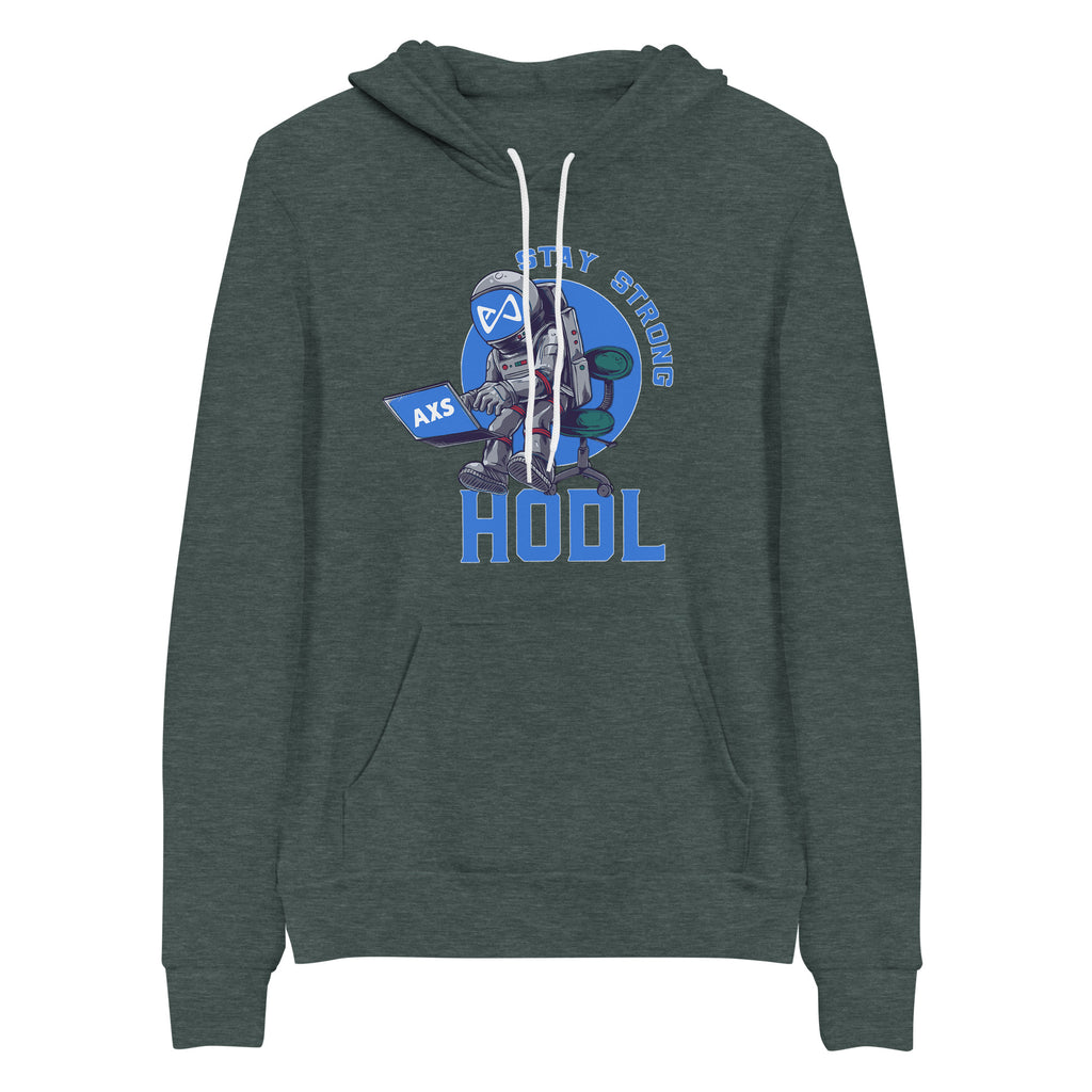 Stay Strong HODL Axie Infinity AXS Coin | Unisex hoodie