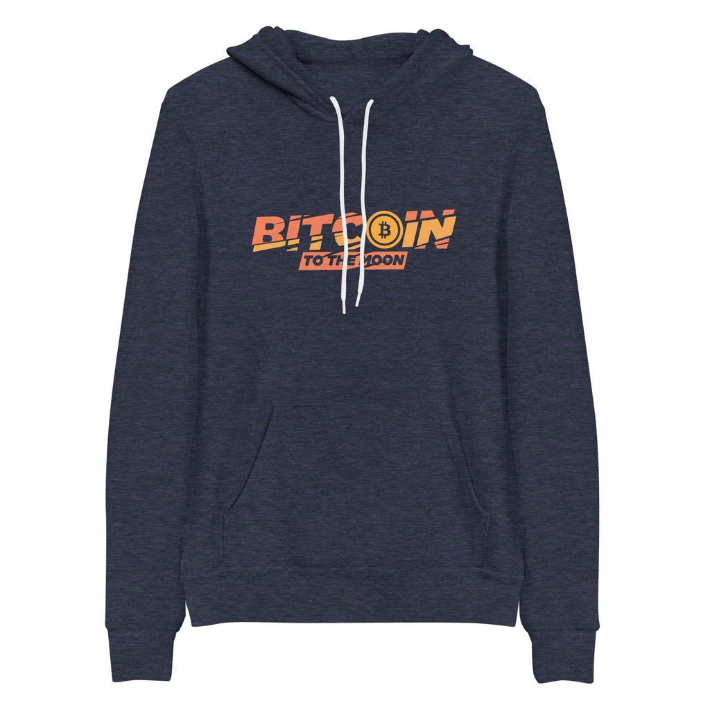 Bitcoin To The Moon | Unisex Hoodie