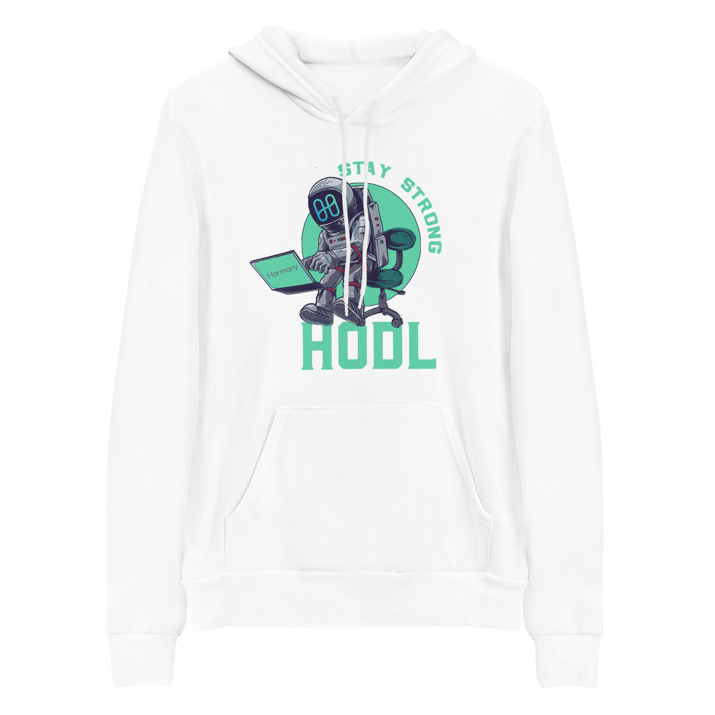 Stay Strong HODL  Harmony ONE Coin | Unisex hoodie