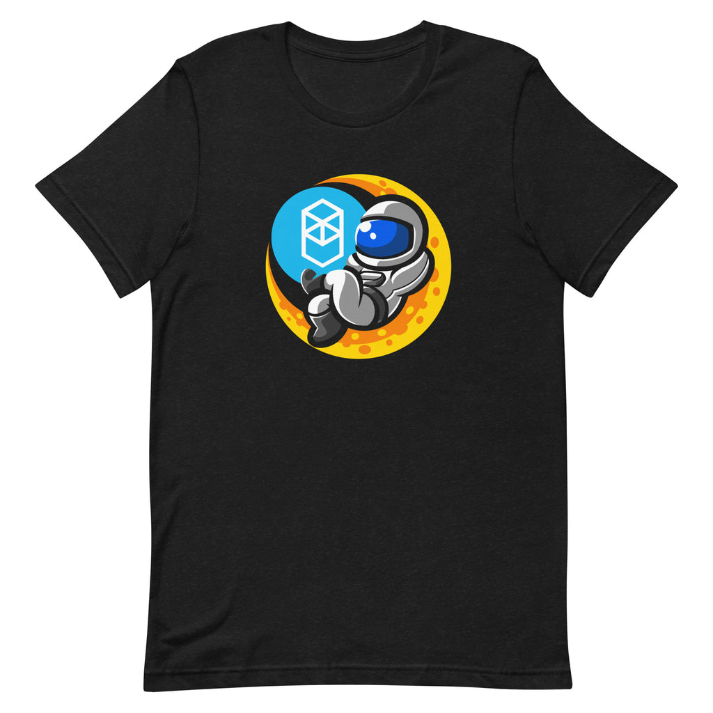 Astronaut Relaxing with the Fantom Crypto | Unisex t-shirt