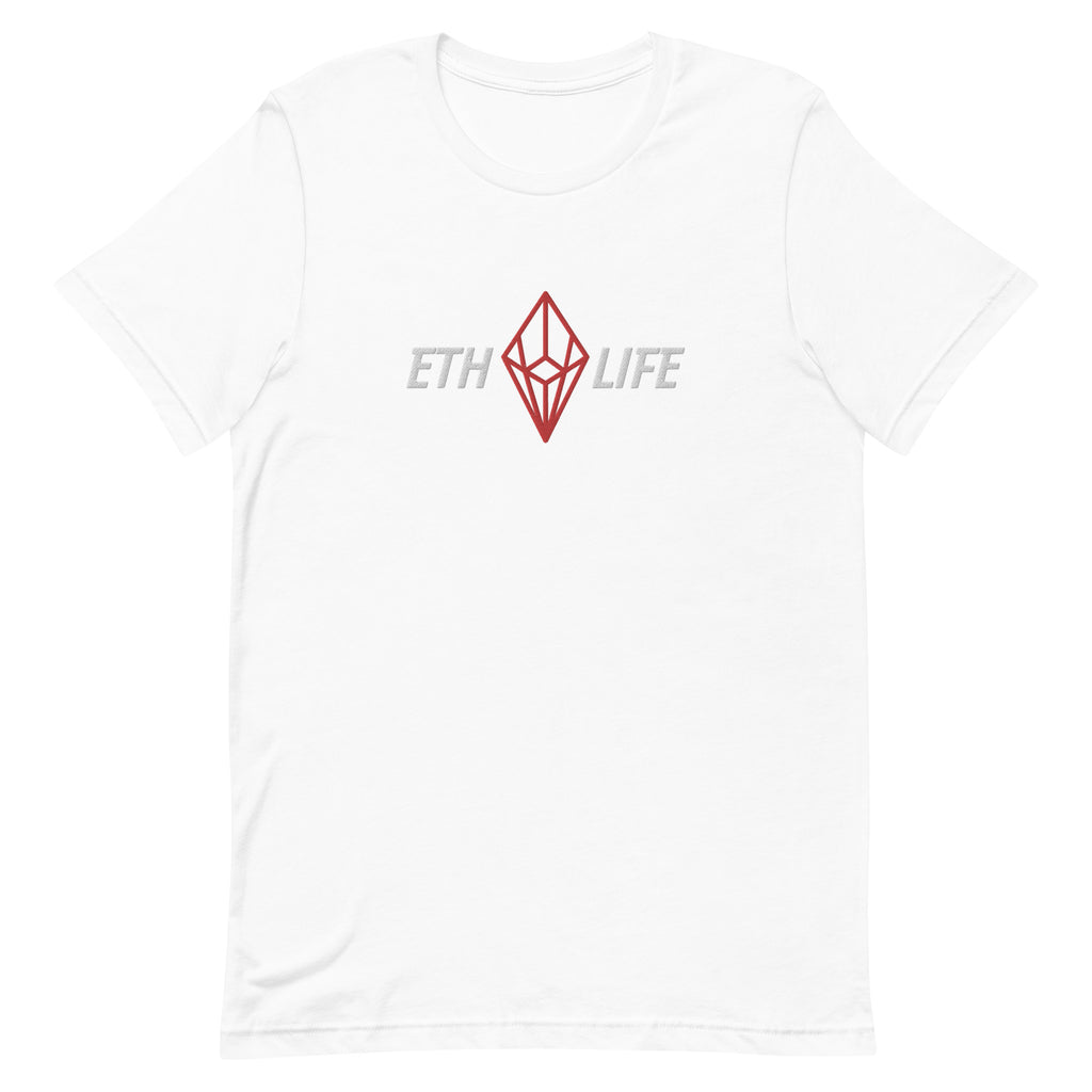 ETH Ethereum LIFE | Embroidered Unisex T-shirt