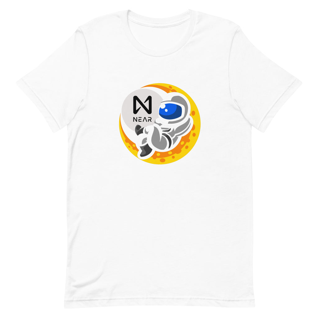Astronaut Relaxing with Near Protocol Crypto | Unisex t-shirt