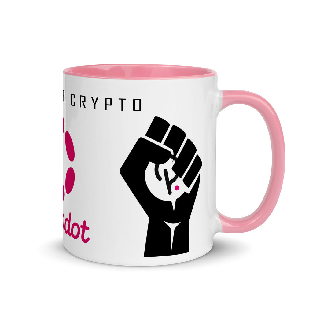 Hold your Crypto Polkadot | Mug