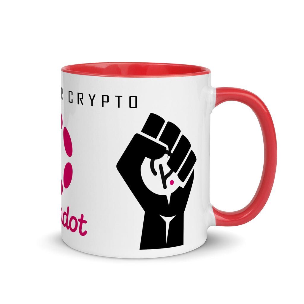 Hold your Crypto Polkadot | Mug