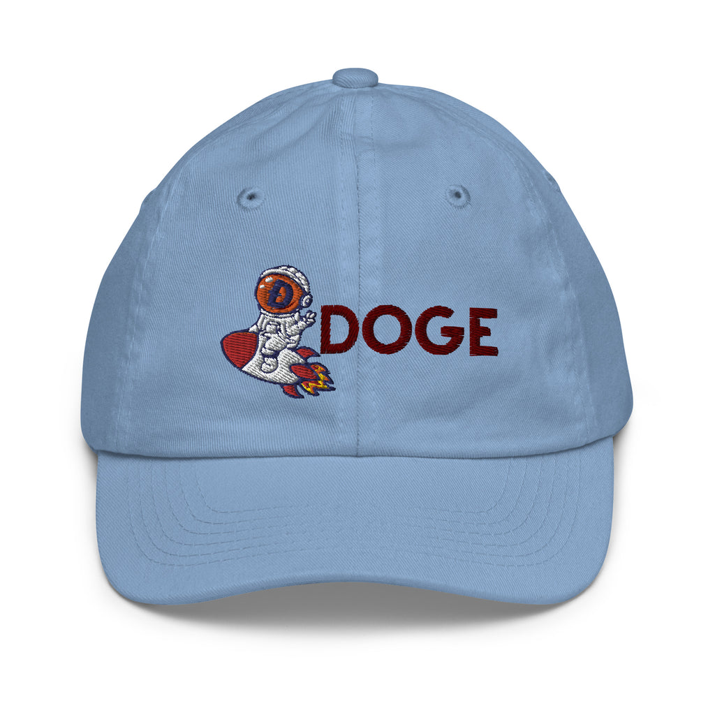 Doge Astronaut | Embroidered Youth baseball cap