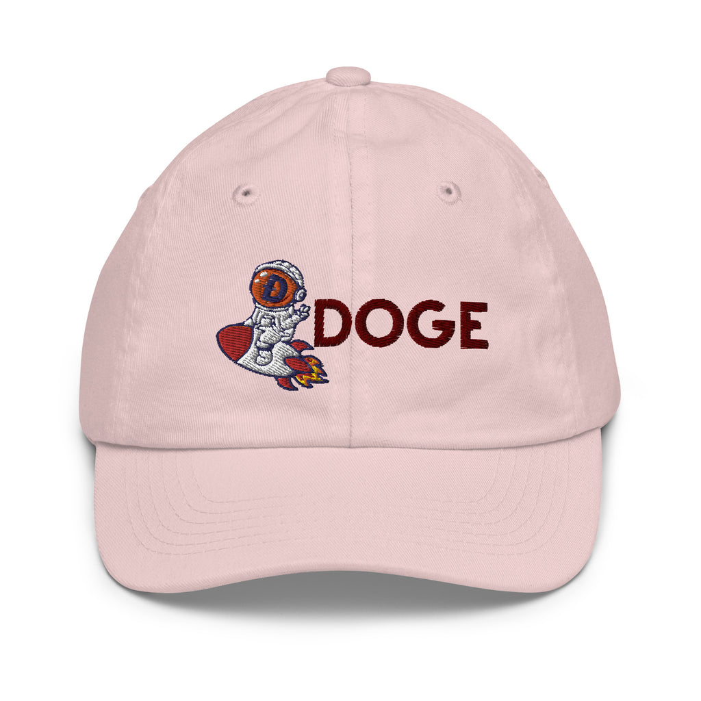 Doge Astronaut | Embroidered Youth baseball cap